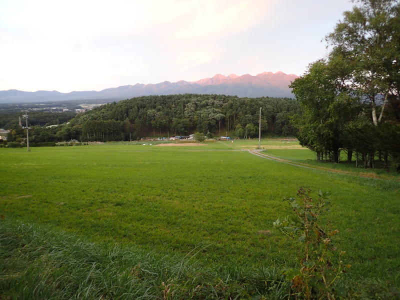 松目地区の 1000m 地帯をゆく 2015年10月